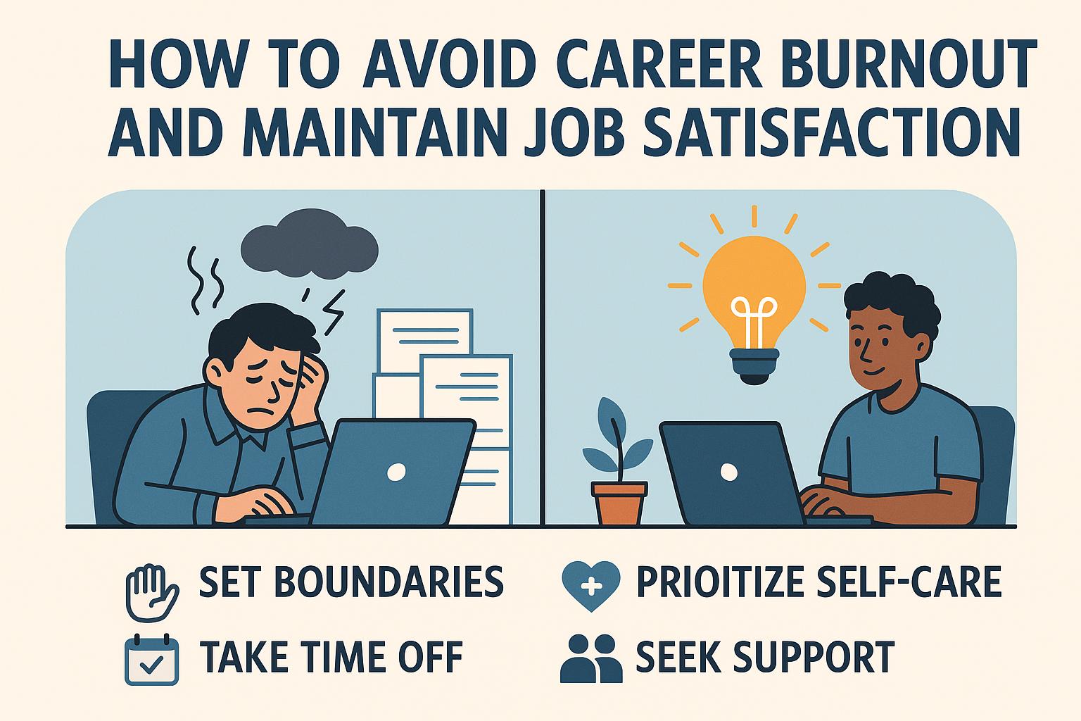 How to Avoid Career Burnout and Maintain Job Satisfaction