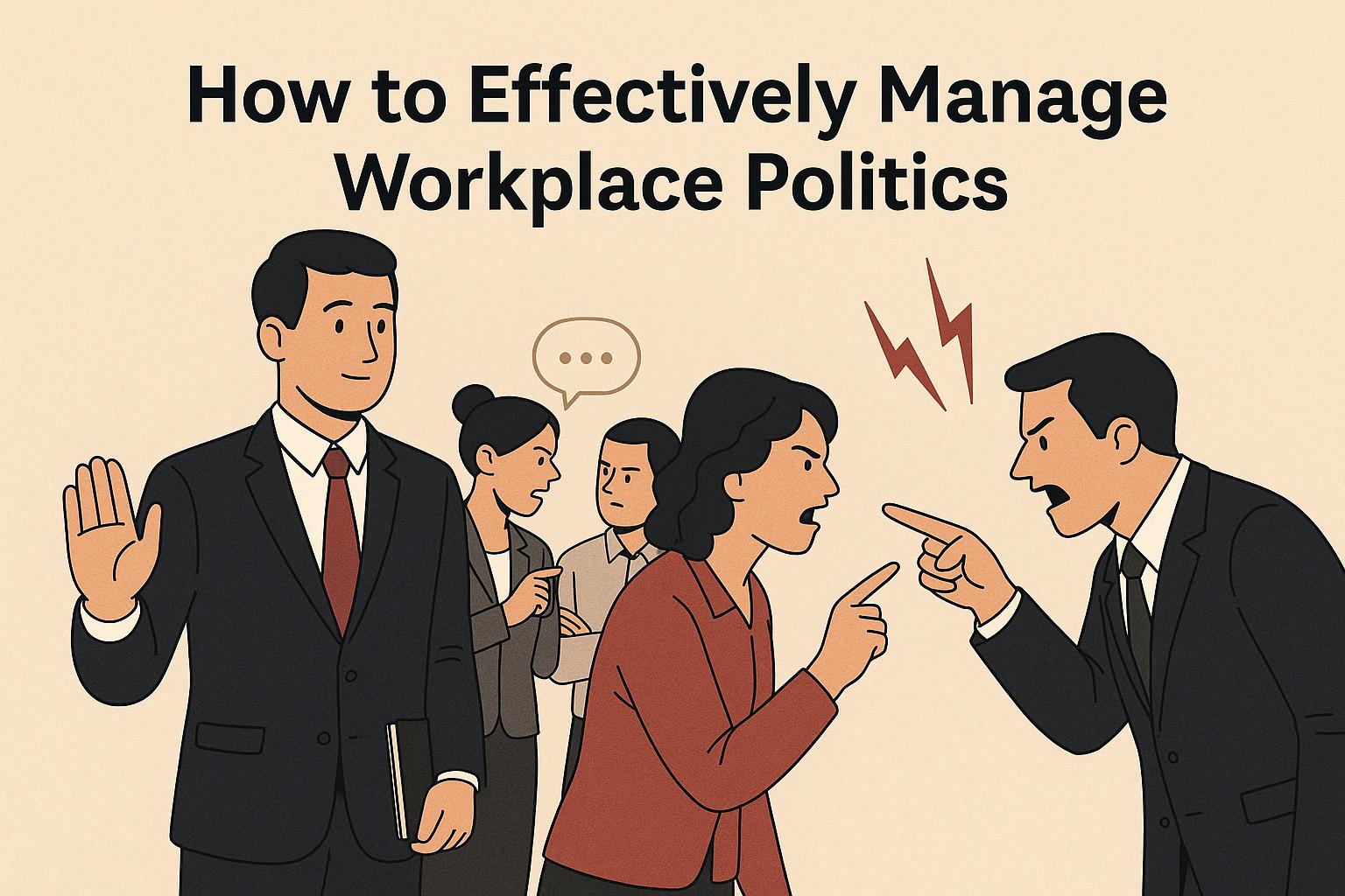 How to Effectively Manage Workplace Politics