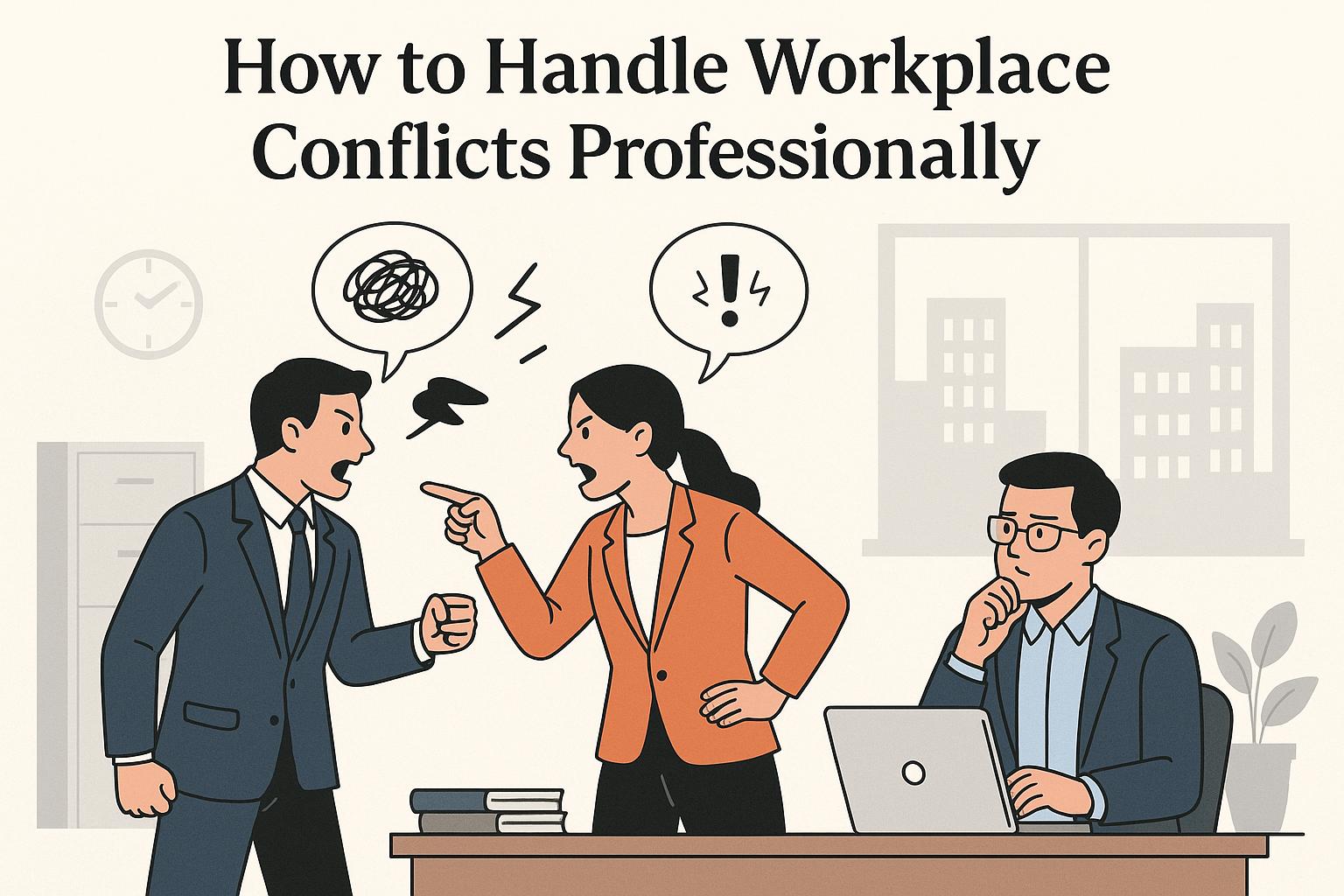 How to Handle Workplace Conflicts Professionally