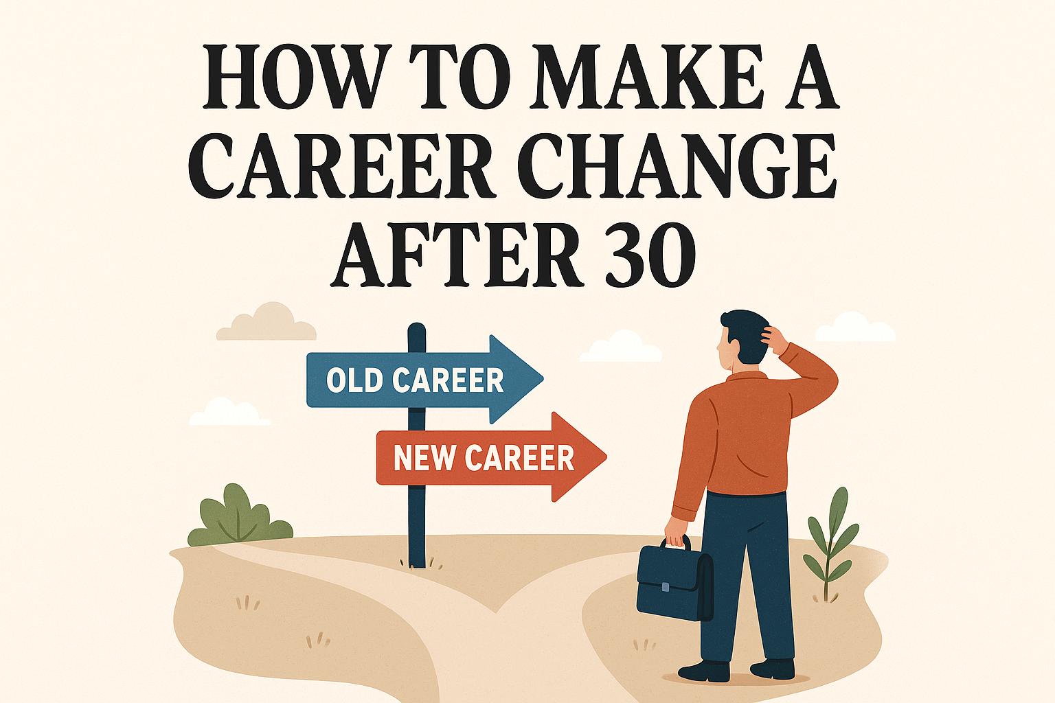 How to Make a Career Change After 30