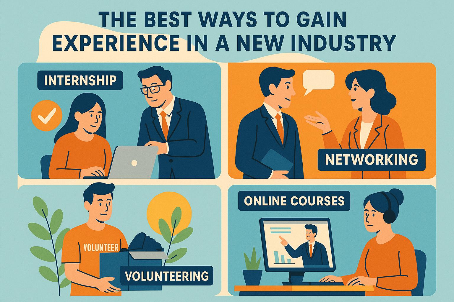 The Best Ways to Gain Experience in a New Industry